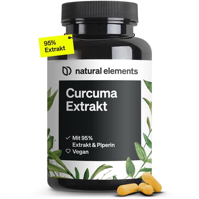 🌿 Curcuma Extrakt – Hochdosiert: 10.000mg Kurkuma in EINER Kapsel 🌿
