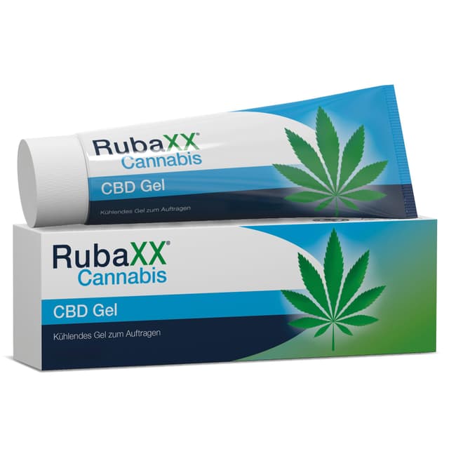 🌿 Rubaxx® Cannabis CBD Gel [180ml] – EXTRA STARK mit ca. 900mg CBD – Cannabissalbe 🌿