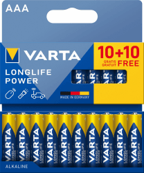 🔋 VARTA Batterien AAA, 10+10 (20 Stück) 🌟 Angebot bei HelloDeals