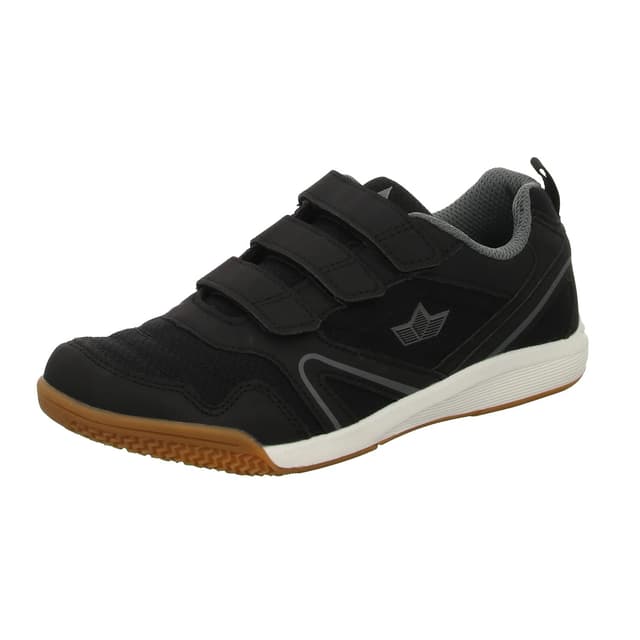 👟 Lico Mädchen Boulder V Hallenturnschuhe 36 EU Schwarz Anthrazit - Sonderangebot! 🌟