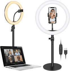 🌟 NEEWER Ringlicht für Laptop, dimmbar, 25,4 cm (10 Zoll) ⚡️ Angebot bei HelloDeals