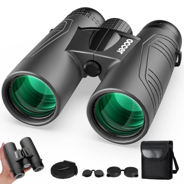 15x42 Fernglas für Safari 🌲🔭 - Occer Klein Fernglas mit großer Sicht 🦁🦜