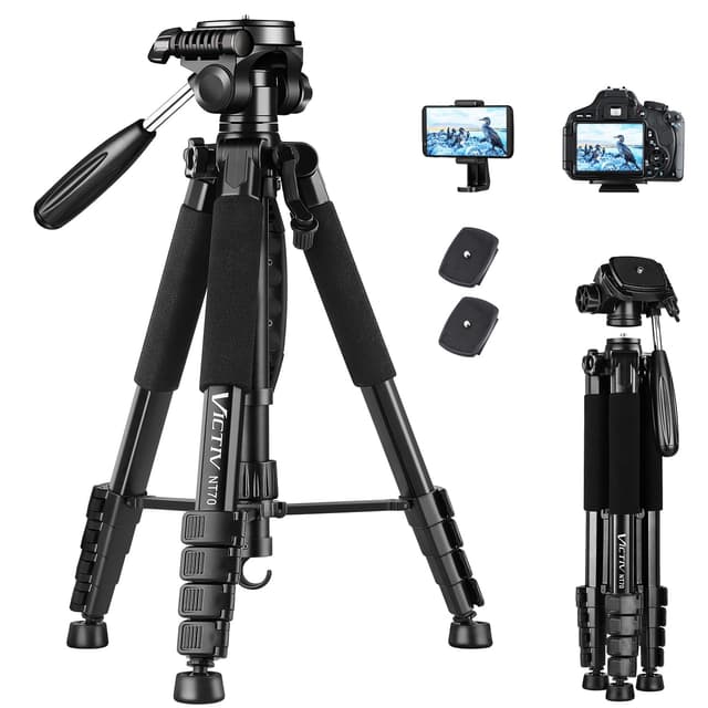 Victiv Kamera Stativ mit 52–160-185cm Höhe 📷🎥