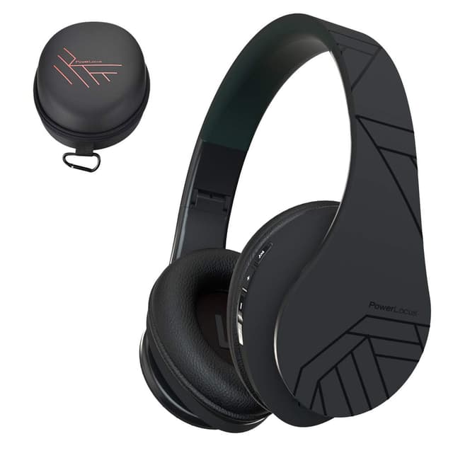 PowerLocus Bluetooth Over-Ear Kopfhörer - Schwarz
