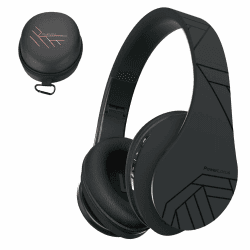 PowerLocus Bluetooth Over-Ear Kopfhörer - Schwarz Angebot bei HelloDeals