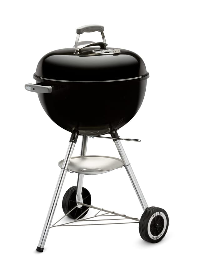 🔥 Weber Classic Kettle Holzkohlegrill Ø 47cm BBQ Grill Schwarz (1241304) - Angebot