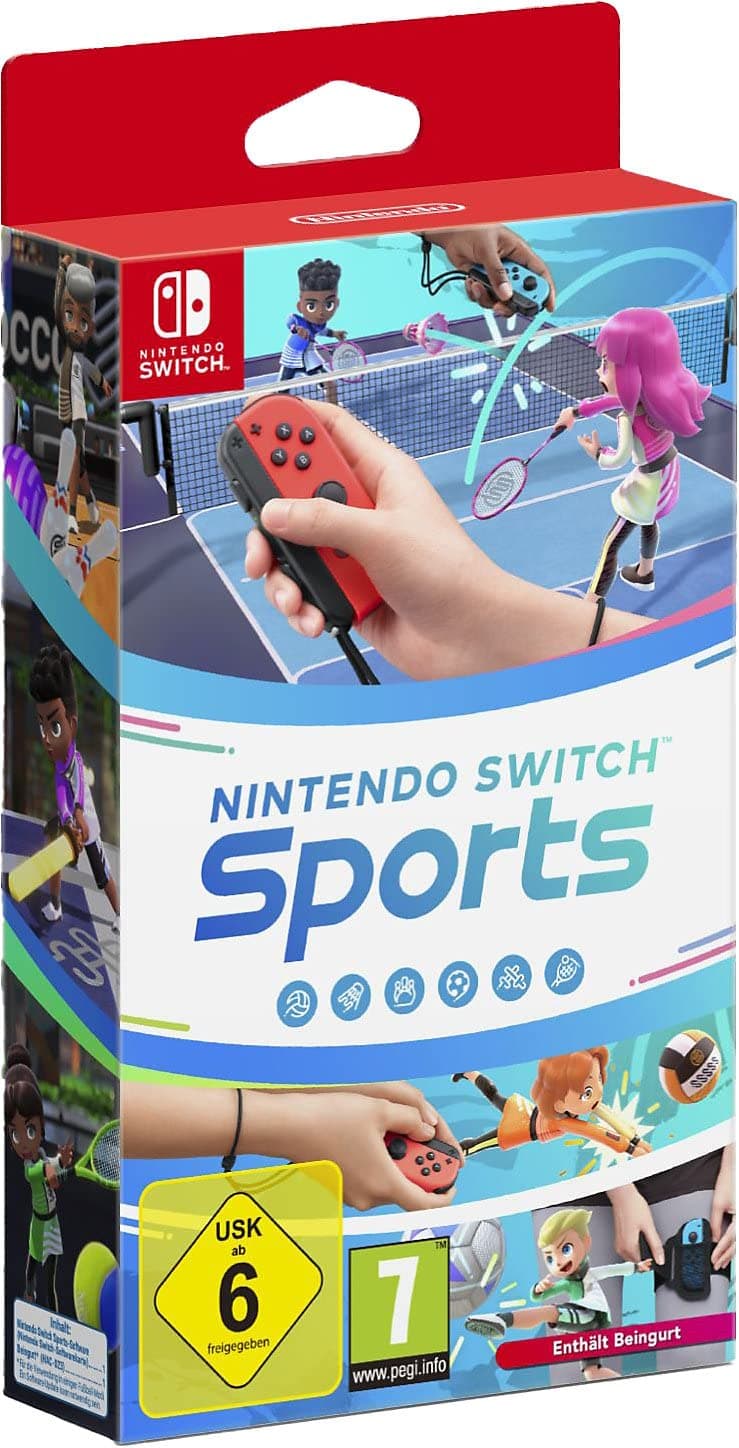 🎮 Nintendo Switch Sports (inkl. Beingurt) - [Nintendo Switch] Nintendo Switch Standard