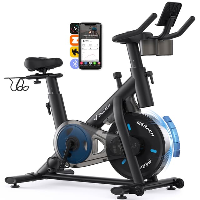 MERACH Heimtrainer Fahrrad mit Verstellbarem Widerstand 🚴‍♂️