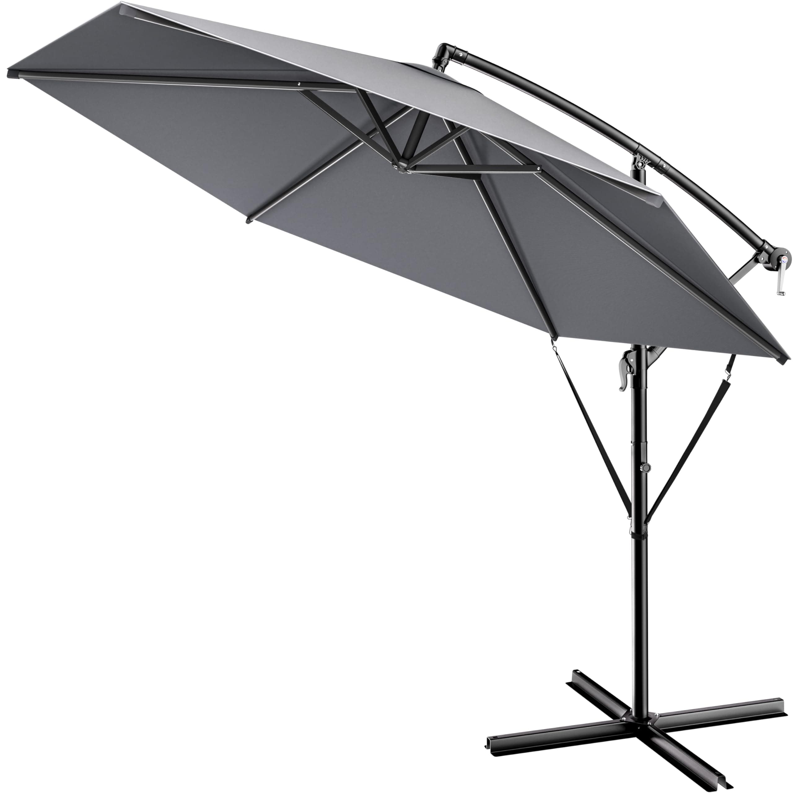 🌞 Kingsleeve® Sonnenschirm Ø 300 cm mit UV Schutz 80+ und Windsicherung