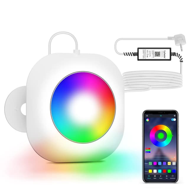 🏊 LyLmLe 10W LED Pool Lichter mit APP-Steuerung - Langlebig und energieeffizient