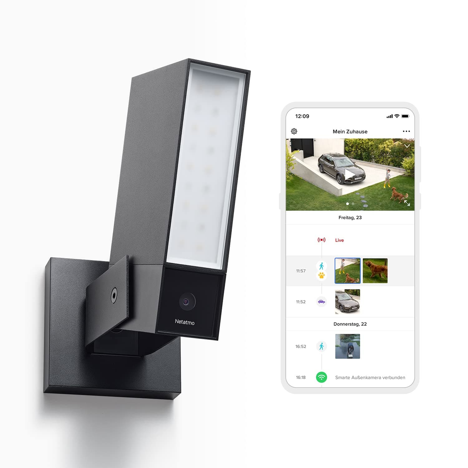 Netatmo Smarte Überwachungskamera Außen 📹🌙