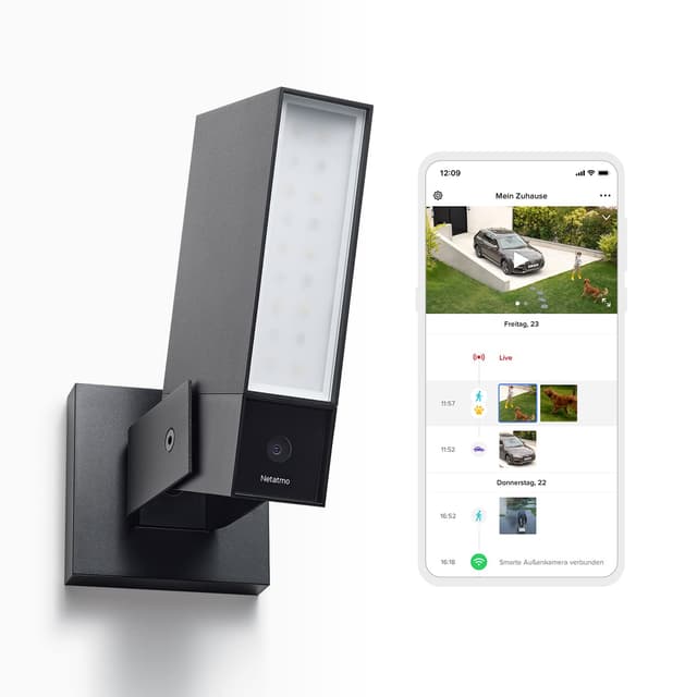Netatmo Smarte Überwachungskamera Außen 📹🌙