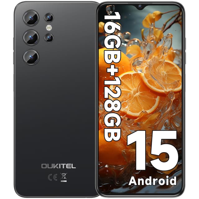 📱 OUKITEL C1 Android 15 Smartphone Ohne Vertrag, 16GB+128GB /1TB Handy Günstig 🌟