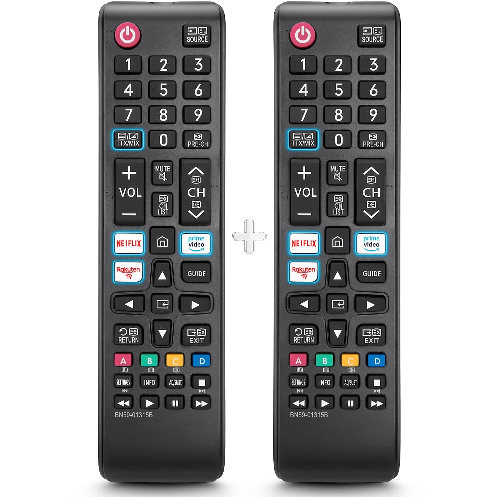 2er-Pack Universal Fernbedienung für Samsung TV 📺🔥