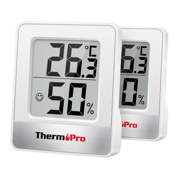 ThermoPro TP49-2 Kleines digitales Hygrometer 🌡️🌧️🏠🌟