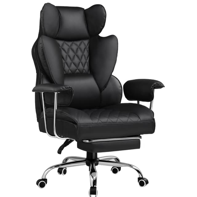 🎮🪑 GTPLAYER Gaming Stuhl mit 3D Umhüllender Komfort | Ergonomischer Bürostuhl Schwarz