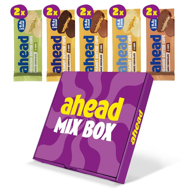 Vorwärts NUT BUTTER CUPS MIX BOX | 20 Cups in 5 köstlichen Sorten 🥜🍫🌰