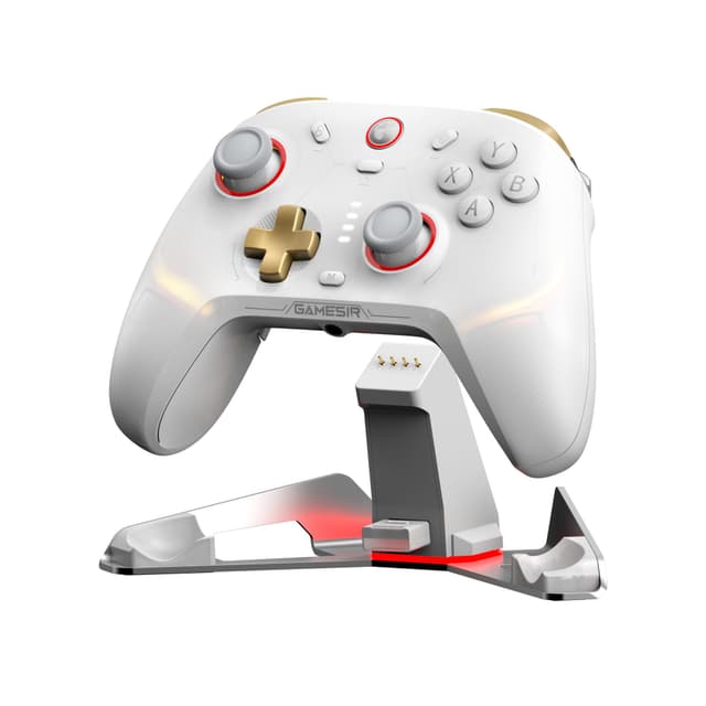 GameSir Cyclone 2 PC Controller Mag-Res TMR Sticks 1000Hz Report Rate Hall & Micro 2-in-1 Triggers RGB Beleuchtung (Weiß) T4 Cyclone 2 (Weiß)