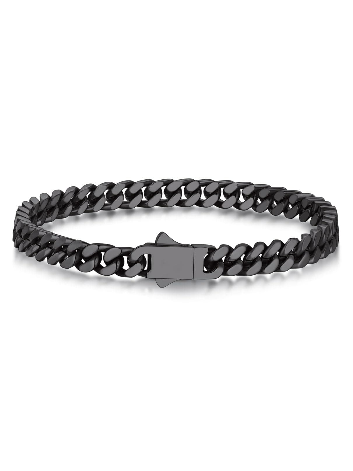 Bandmax Panzerkette Armband Herren Damen Edelstahl Kette 5MM breit Kette Junge Mädchen Armkette 🎉