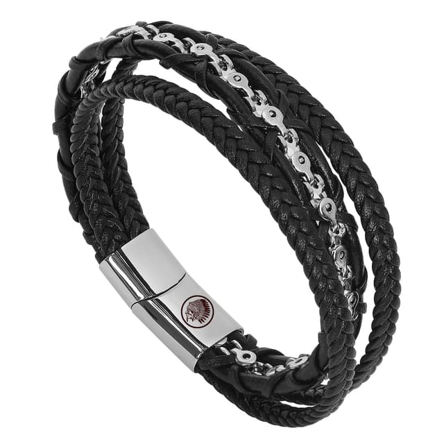 Casisto.J Lederarmband Herren Armband Herren Männer
