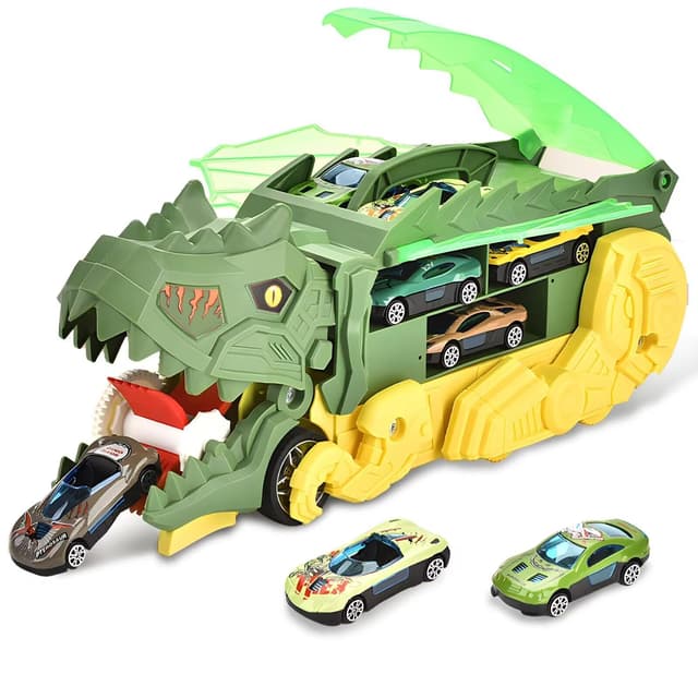 Spielzeugautos Dinosaurier Transport Truck | Spielmodi & Kreativität 🦕🚗