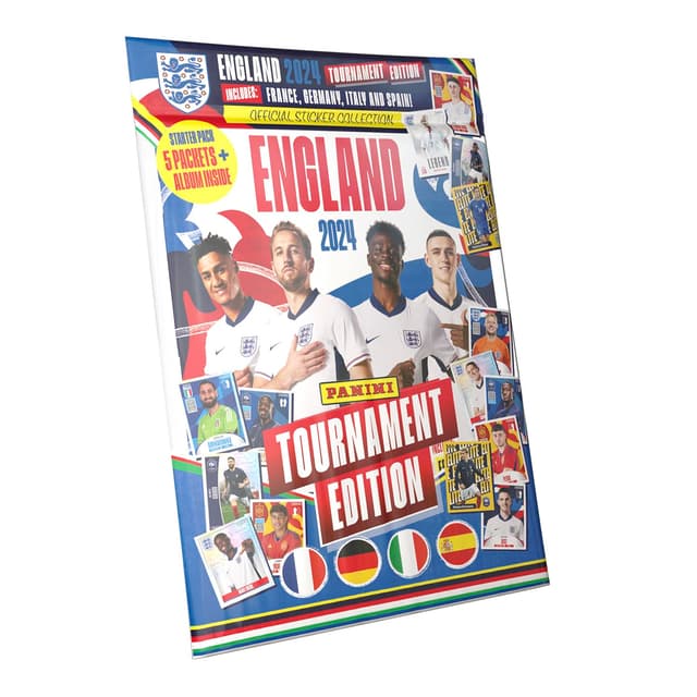 England 2024 Turnier Edition Offizielle Sticker-Kollektion 🏴
