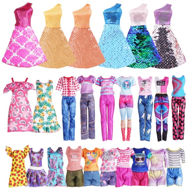 Vicloon 12 Kleidung für Puppen Set - 12PCS 💟