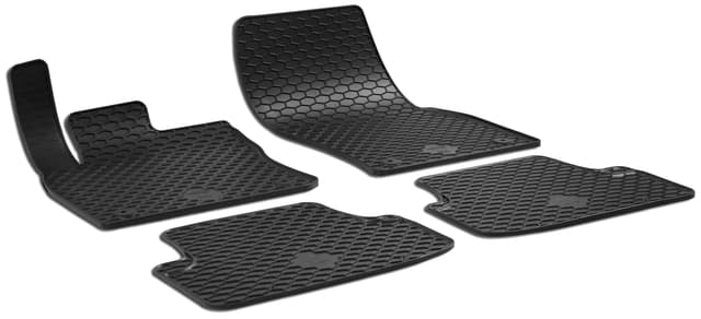 Walser DirtGuard Gummi Fussmatten Auto für Skoda Karoq & Seat Ateca