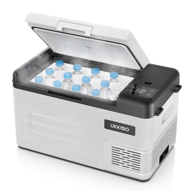 UKKISO Kompressor Kühlbox 22L Kühlschrank für Auto 🚗❄️
