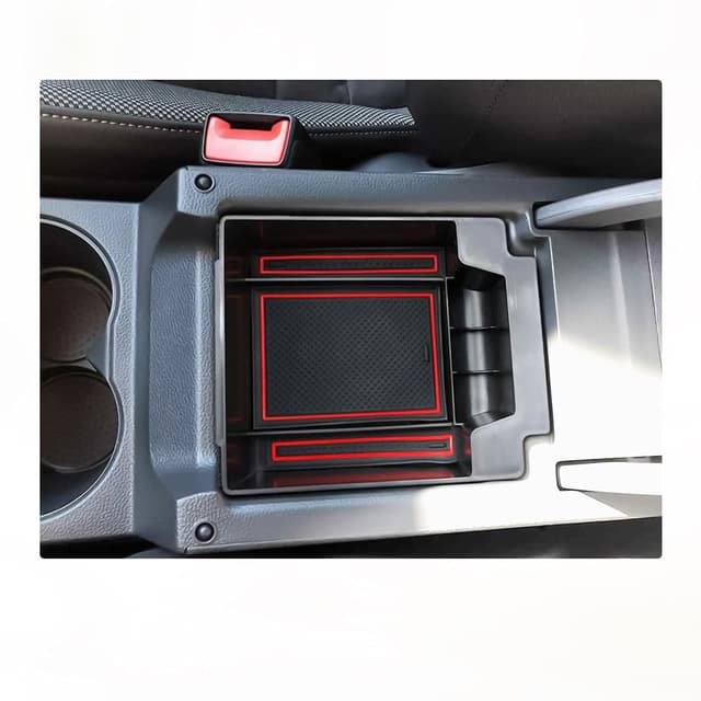🚗 BIXUAN Kompatibel mit Seat Cupra Ateca SUV FR 2016-2025 Mittelkonsole Aufbewahrungsbox 🚗