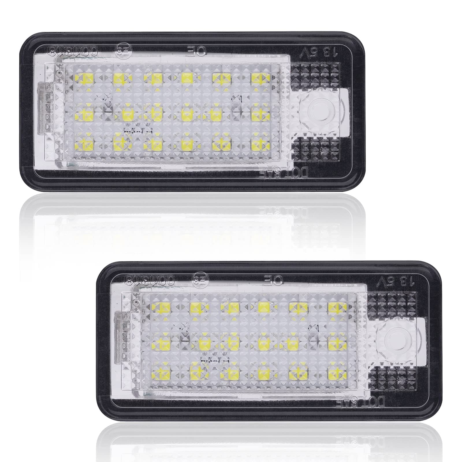 URAQT LED Kennzeichenbeleuchtung - Superhelle Nummernschild Licht Birne 🛸