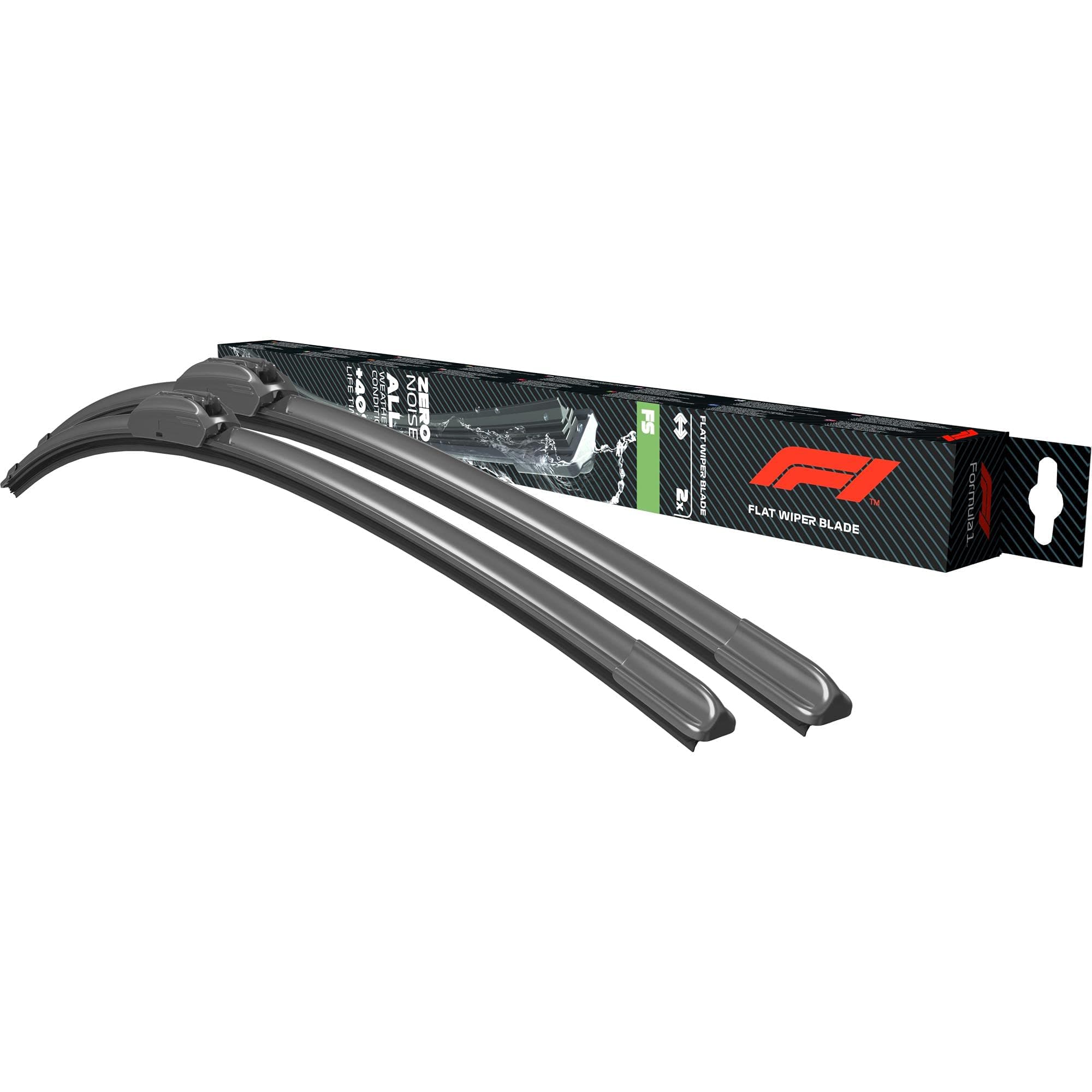 🏎️🌧️ Formula 1 Flachbalkenwischer Set 530/450 mm - Spezialangebot!