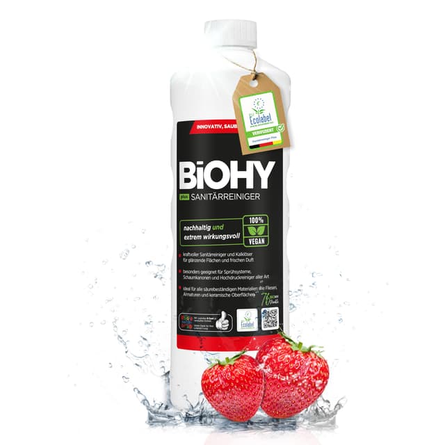 Angebot: BiOHY Sanitärreiniger Plus (1l Flasche) 🌿🧼