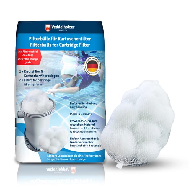 Veddelholzer 2 x Ersatzfilter für Kartuschenfilteranlagen 🏊‍♂️🌊