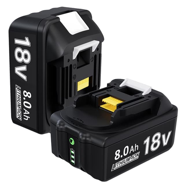 2 Stück 18V 8.0Ah Akku für Makita Li-ion Ersatzakku 🔋👌📢🔰🤝