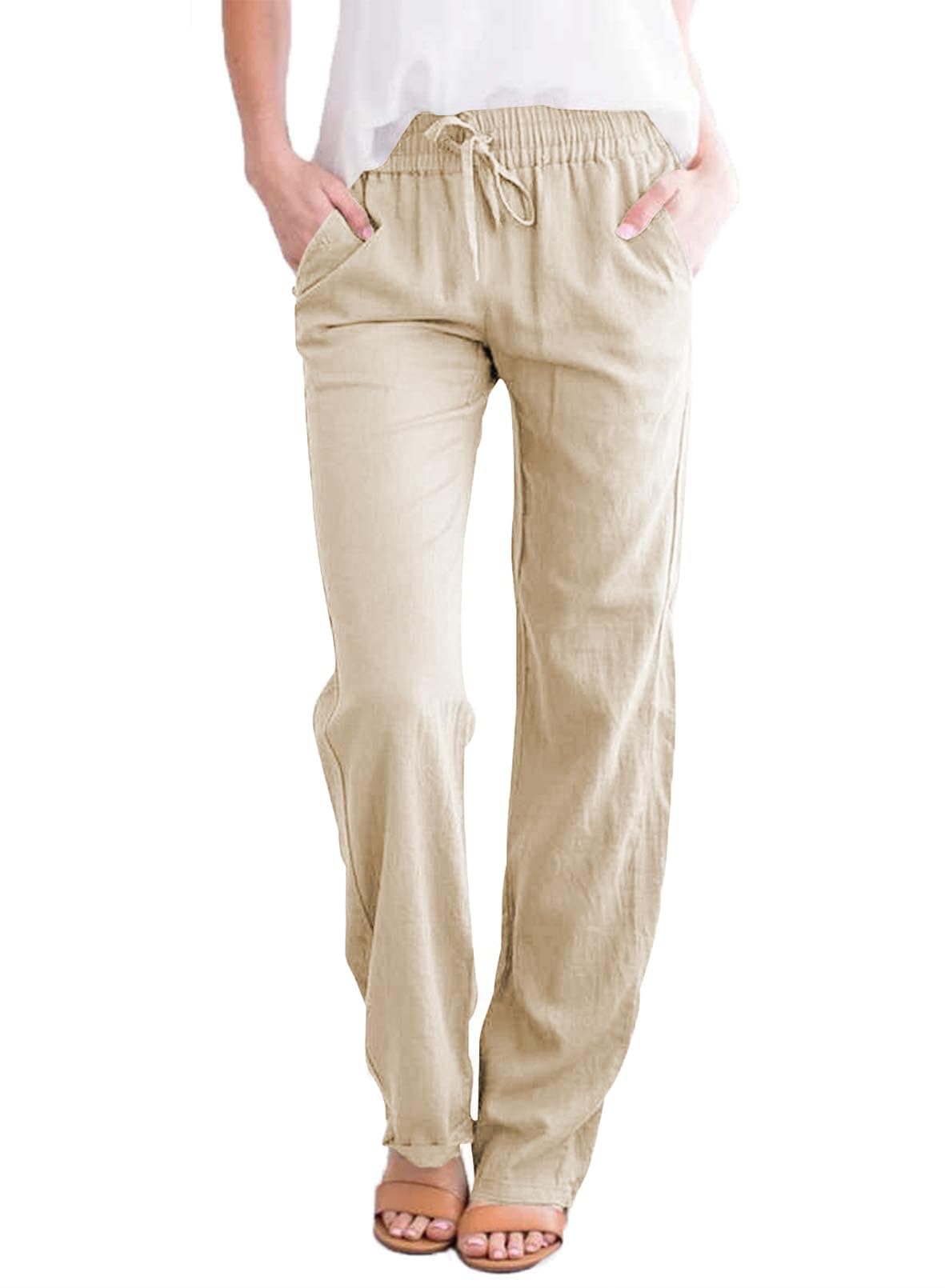 Leinenhose Damen Sommer 🌞👖