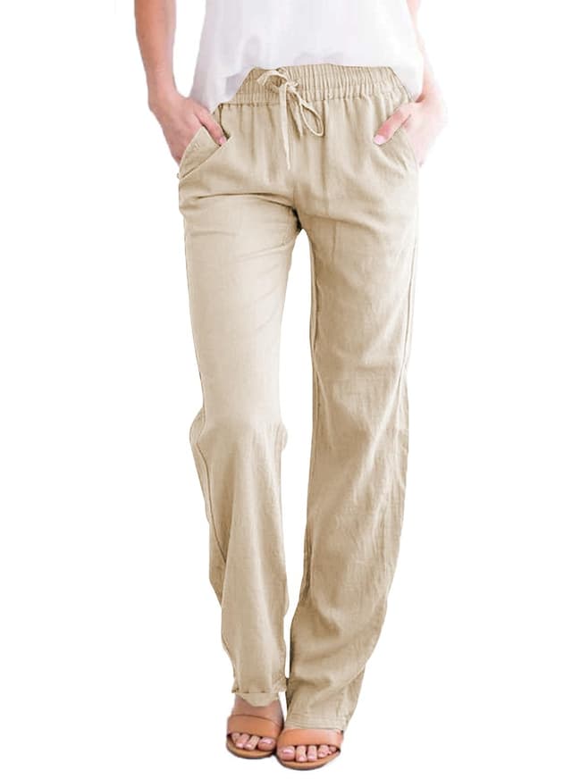 Leinenhose Damen Sommer 🌞👖
