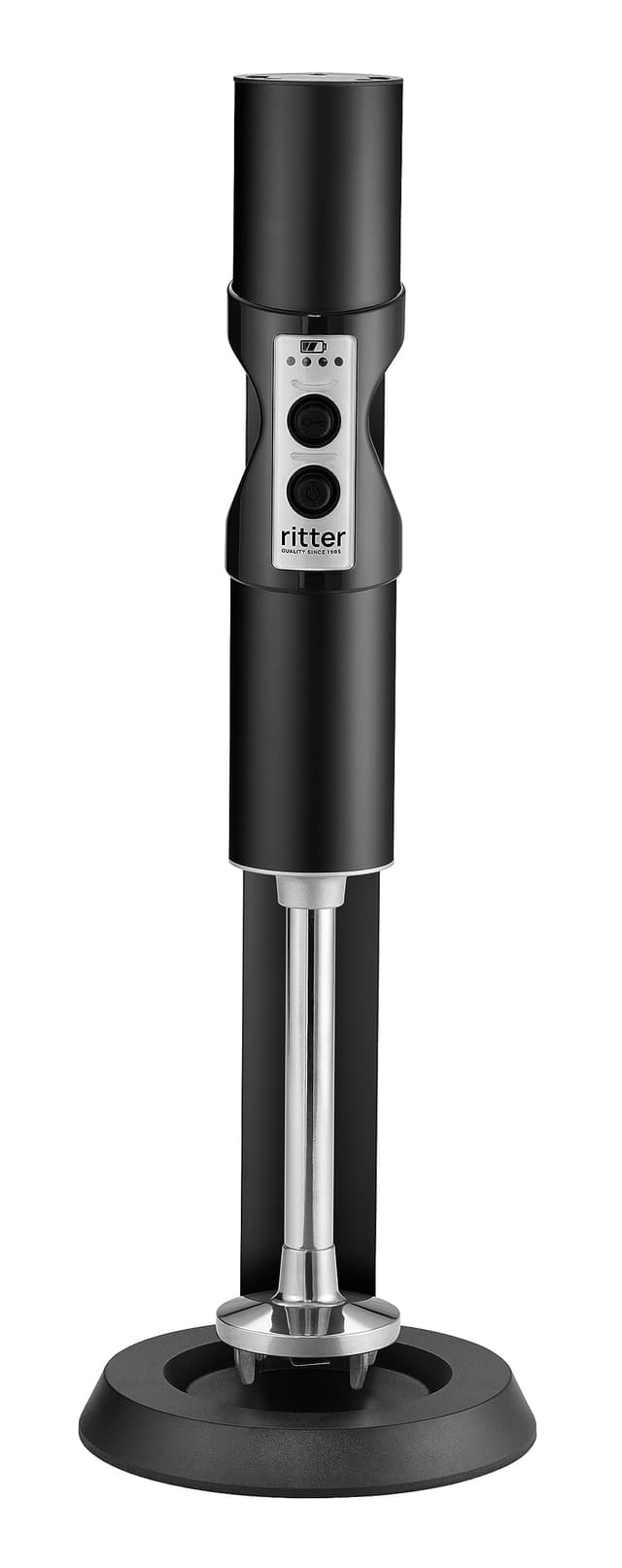 🔪🇩🇪 Ritter Stilo 7 Kabelloser Stabmixer | Pürierstab mit Akku aus Vollmetall