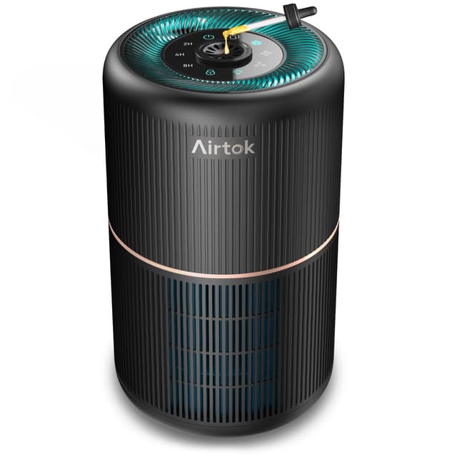 🌬️🌿 AIRTOK Luftreiniger mit Aromatherapie - HEPA Luftfilter gegen Schimmel, Staub, Pollen und Gerüche