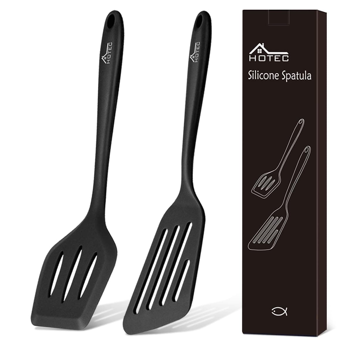 🔥 Hotec Pfannenwender-Set aus lebensmittelechtem Silikon 🍳