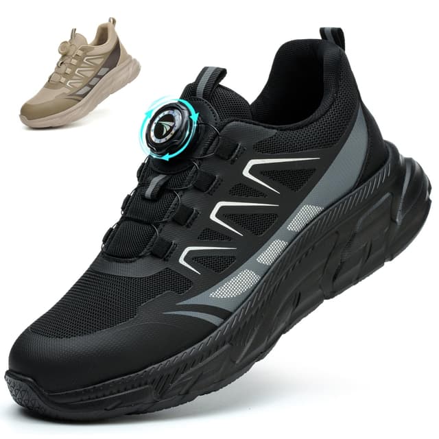 👟 RASEARY Sicherheitsschuhe Arbeitsschuhe Herren Damen Stahlkappenschuhe