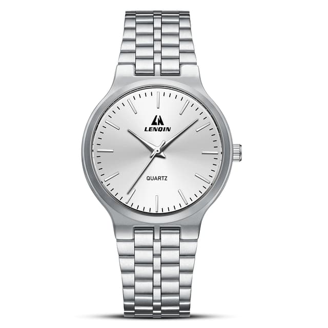 LN LENQIN Herren Uhr Uhren Herren Edelstahl ⌚🎁