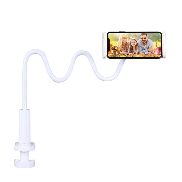 📱 Flexibler Schwanenhals-Handyhalter für Bett, Schreibtisch, Küche