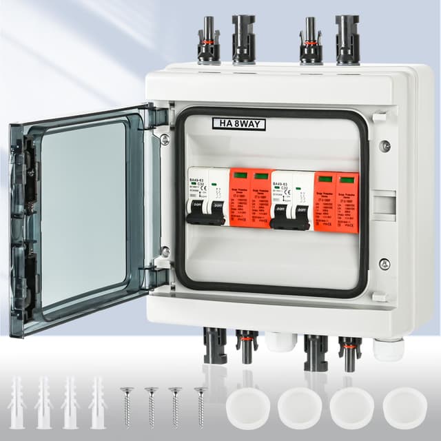 🌞 Warmfay Überspannungsschutz PV DC1000V Blitzschutz 🌩️