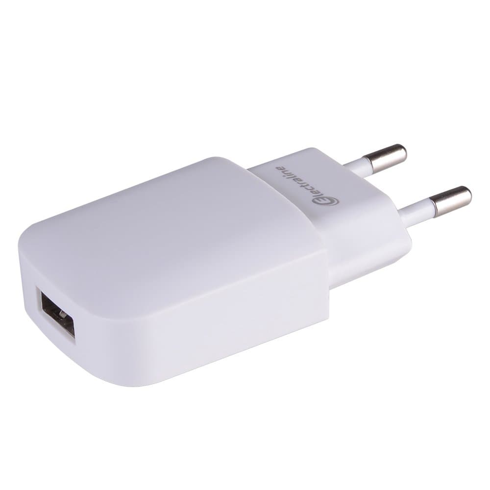 🔌📱 USB Stromadapter Ladegerät 5V - 1A iPhone Samsung - WEISS 1A 1 USB-Port