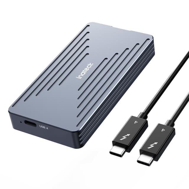 Inateck 40Gbps M.2 NVMe SSD-Gehäuse FE2028 USB4.0-40Gbps 🚀