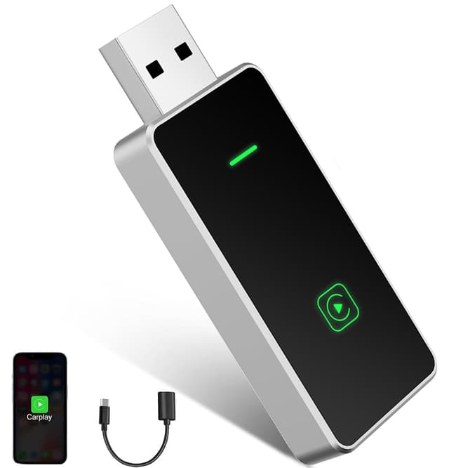 🚗 Carplay Wireless Adapter - Superschnelles Upgrade von kabelgebundenem CarPlay auf kabellos! 📱