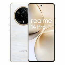 📱 Realme 14 Pro Smartphone 5G, 12 + 512GB, Weiß, Sony IMX882 OIS AI Kamera