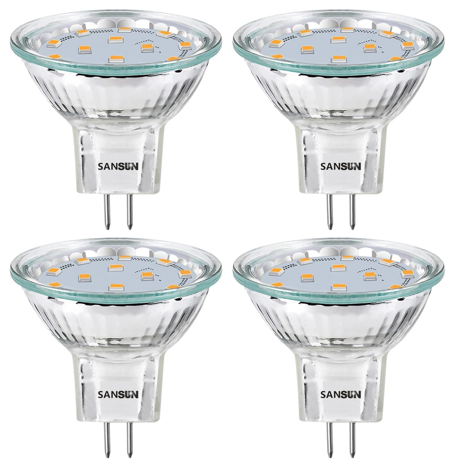 🌟 Super Deal! LED-Leuchtmittel, 3W MR11, 12V 20W Halogen-Ersatz, GU4, Bi-Pin-Sockel