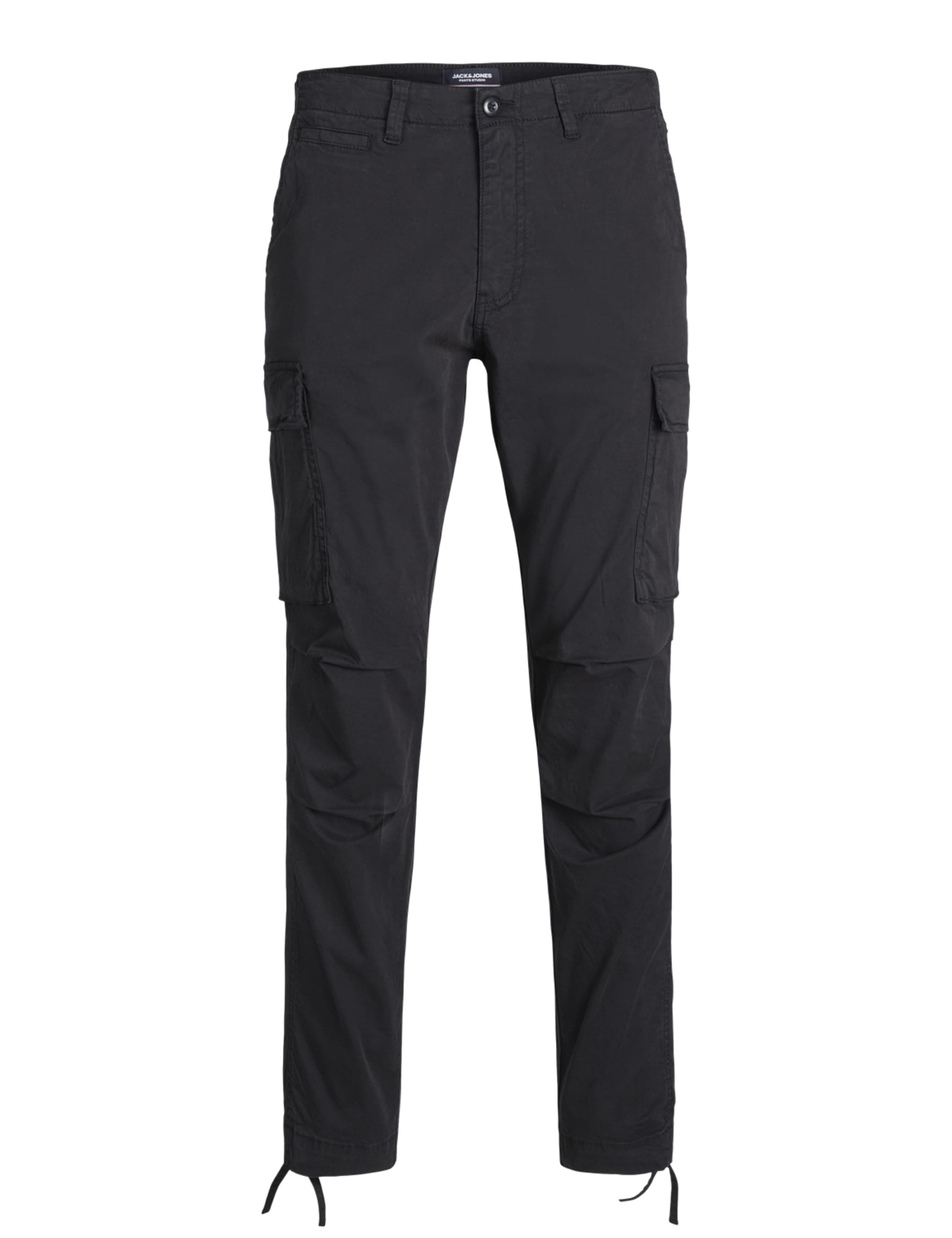 🔥 Mega Deal! JACK & JONES Male Cargo-Hose Tapered Fit 30W / 32L Schwarz
